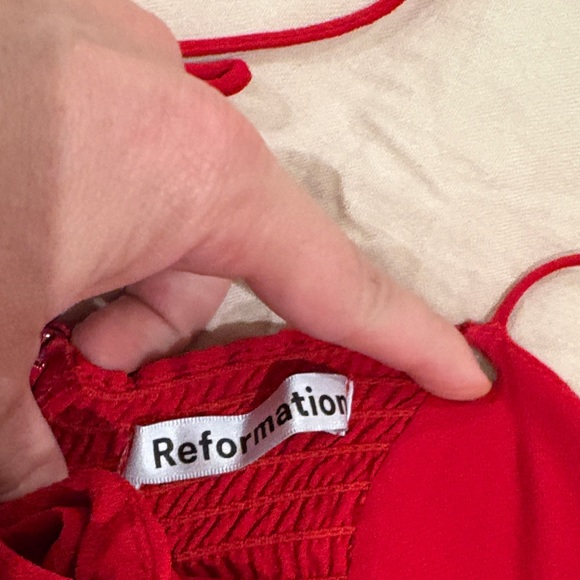 Reformation Red Maxi Dress - Picture 5 of 5